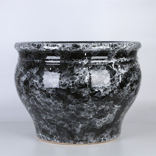 花盆陶瓷特大号家用庭院发财树厂家直销清仓阳台种树大口径花盆 - 图0