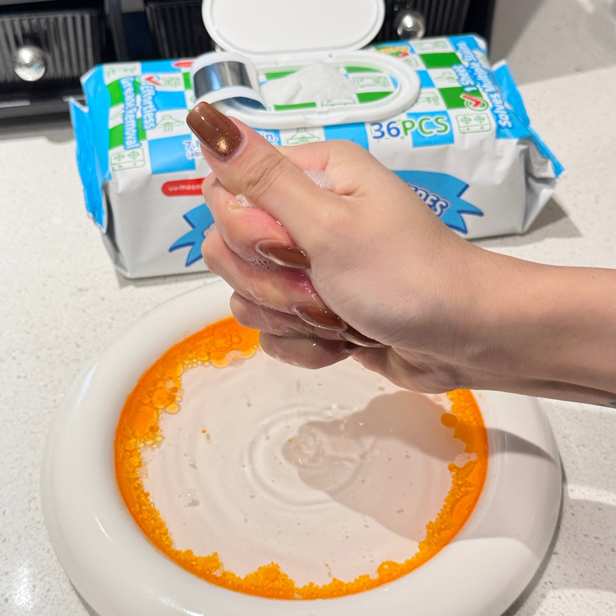 日单~升级3D磨砂双面双效重油污厨房清洁湿巾 油烟机加厚擦油湿巾,淘宝优惠券,粉丝福利购,淘宝优惠卷