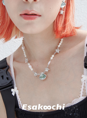 贝壳星星耳环轻奢高级感气质耳钉