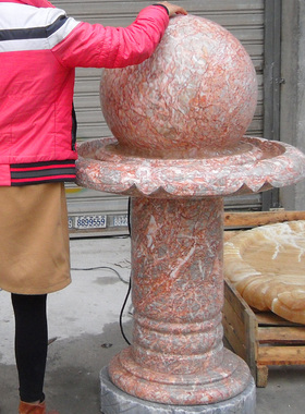 天然流水喷泉庭院开业落地摆件