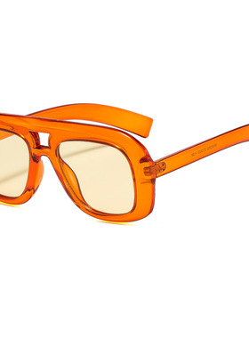 蛤蟆镜式眼镜时尚太阳镜双桥梁