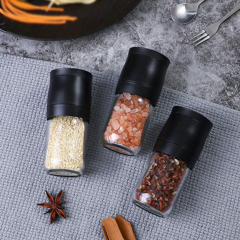 日本胡椒研磨器现磨海盐花椒粉末研磨瓶手动黑胡椒粒研磨器调味瓶,淘宝优惠券,粉丝福利购,淘宝优惠卷