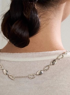 PetitQuatre银链条男女手工饰品