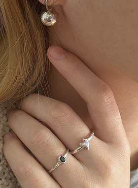 PetitQuatre男女银简约手工饰品