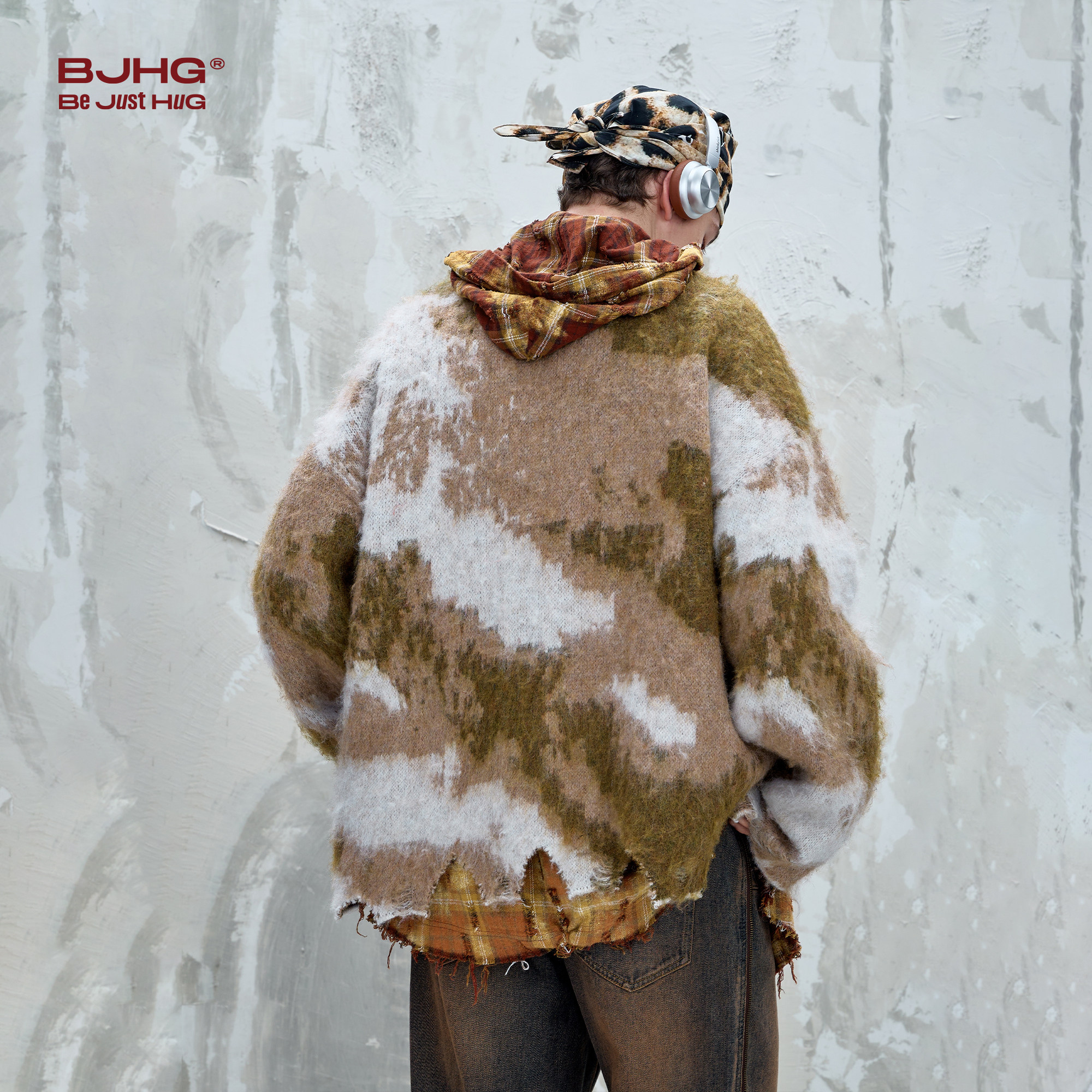 BJHG不计后果废土风情侣毛衣男款秋冬季卫衣宽松羊毛针织衫上衣女,淘宝优惠券,粉丝福利购,淘宝优惠卷