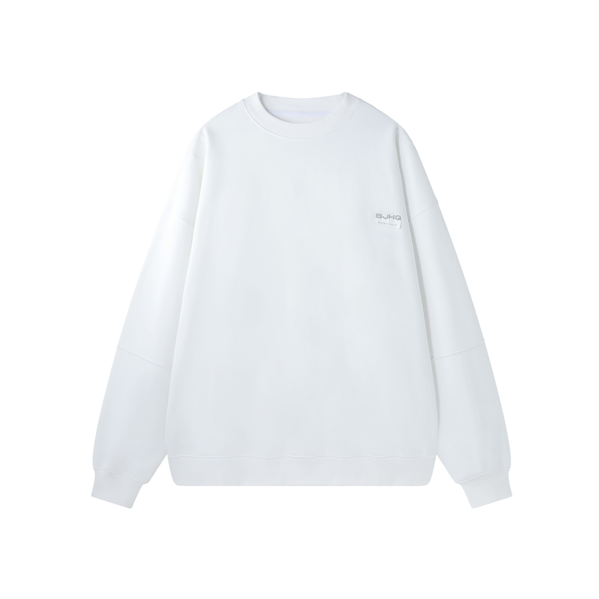 BJHG不计后果圆领卫衣男款春季基础长袖打底衫百搭休闲针织卫衣女,淘宝优惠券,粉丝福利购,淘宝优惠卷