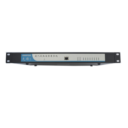 正品 嵌入式电话录音系统 16路电话录音盒WEB电话录音仪 EL-1816D - 图2