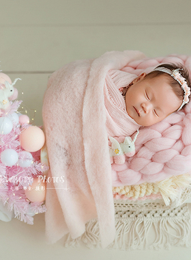 新生儿羊毛毡彩虹姜饼人圣诞树