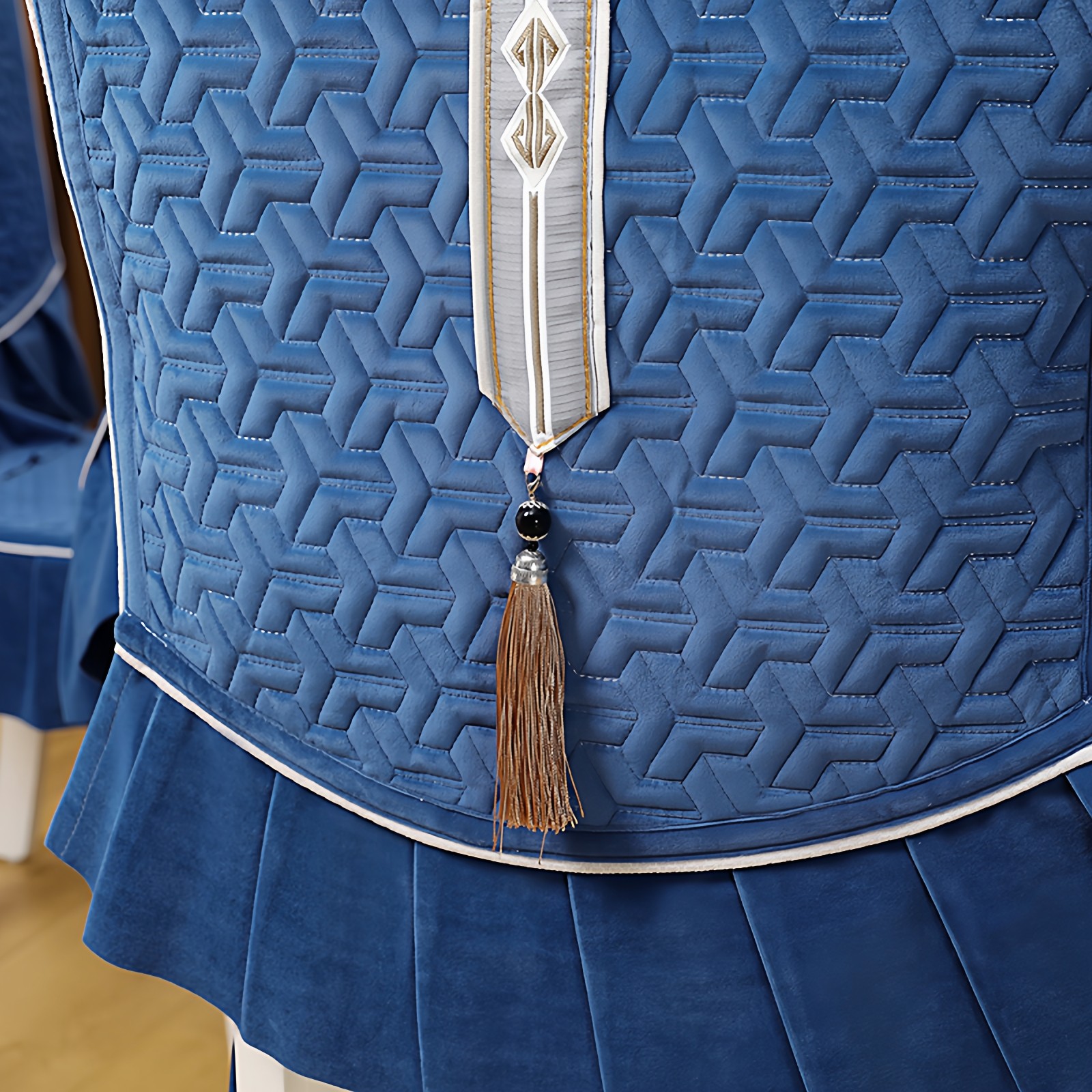 新款简约新中式纯色台布餐桌布椅套布艺椅子套罩桌旗客厅通用套装,淘宝优惠券,粉丝福利购,淘宝优惠卷