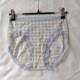 Foreign trade export women's underwear pure cotton underwear lace mid-low waist elastic female briefs girl student underwear