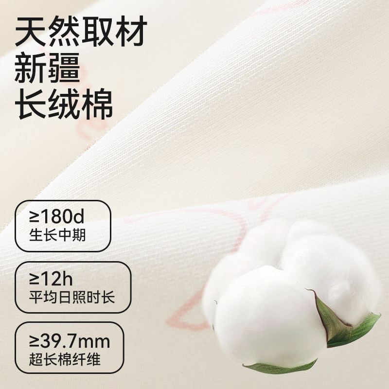 【蚕丝抗菌裆】女童内裤儿童纯棉平角卡通小裤头中大童女宝宝短裤,淘宝优惠券,粉丝福利购,淘宝优惠卷