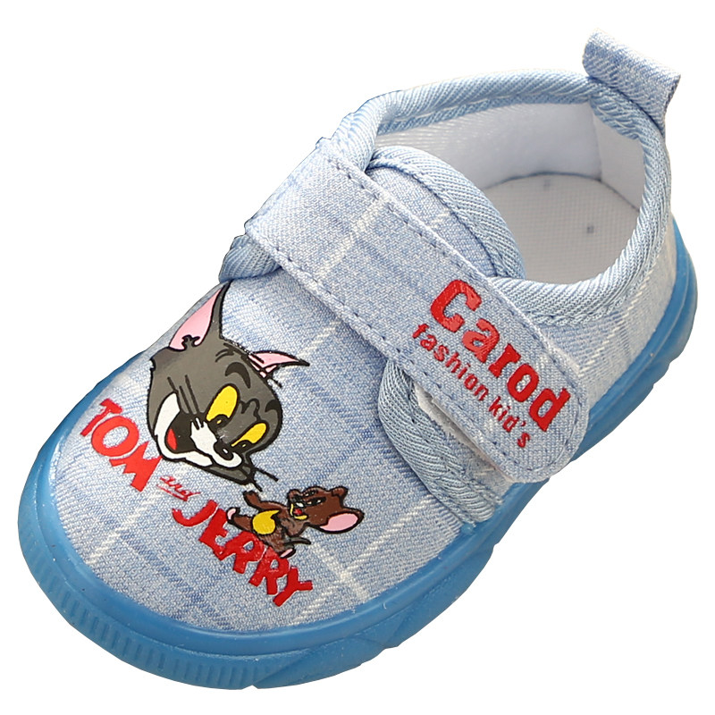 实心底非常软宝宝春秋帆布鞋单鞋男女童鞋婴幼儿软底学步鞋透气布