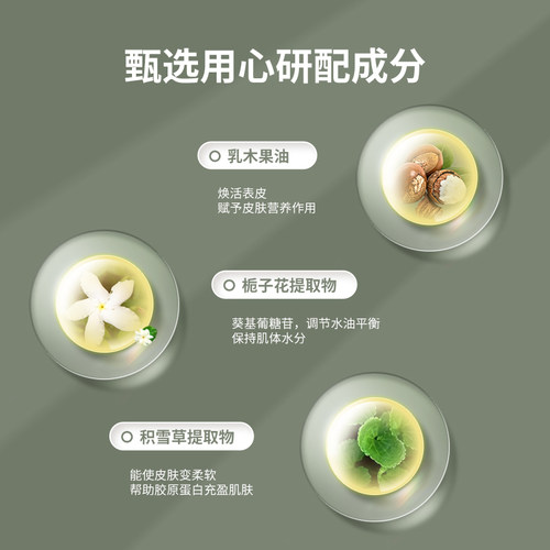 ROOMPLUS栀子花身体乳保湿滋润 秋冬补水润肤露 男女润肤乳液 - 图1