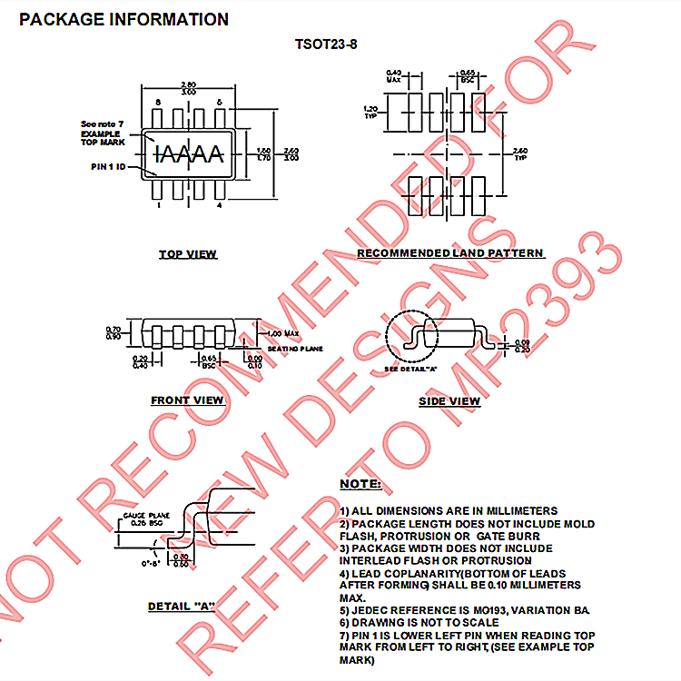 全新原装正品 MP2315GJ-Z TSOT23-8 同步降压转换器 DC-DC芯片 - 图2