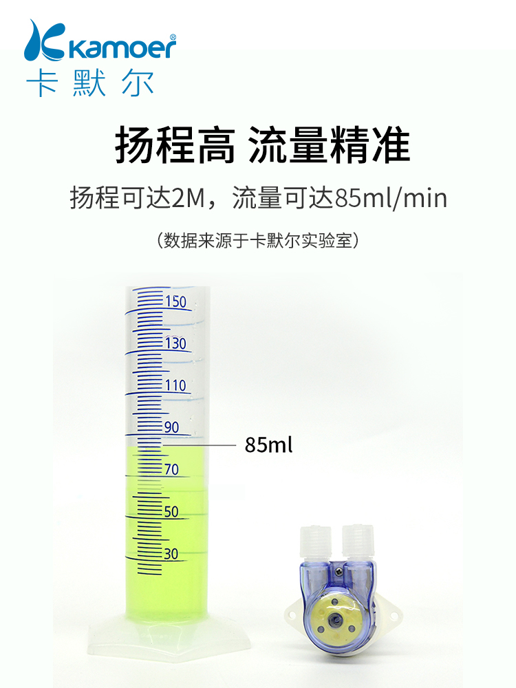 卡默尔蠕动泵12v微型抽水泵电动自吸泵直流循环水泵迷你齿轮小泵-图2