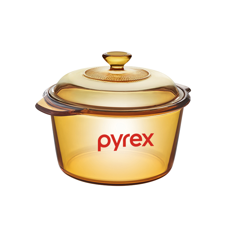 康宁餐具Corelle Brands pyrex百丽透明锅3L-图1