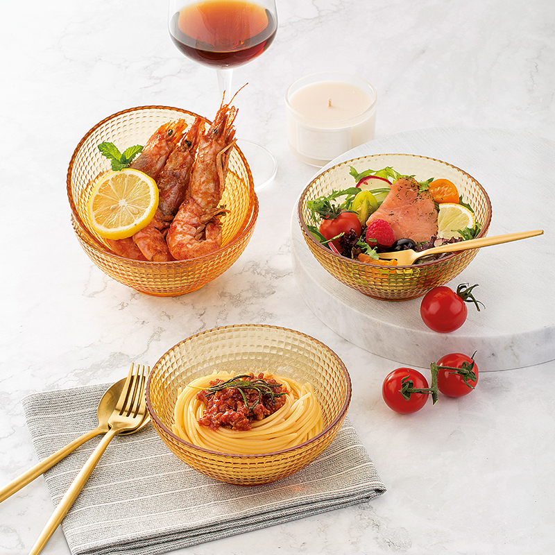 康宁晶莹波点餐具套装家用面碗饭碗微波炉加热高硼硅玻璃碗碟盘子,淘宝优惠券,粉丝福利购,淘宝优惠卷