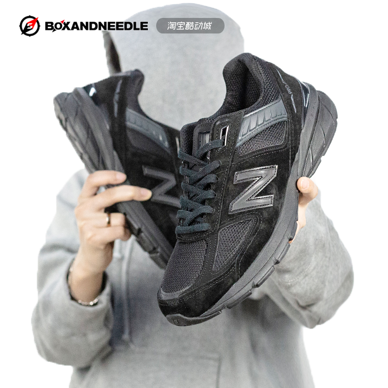 指南针运动 NEW BALANCE NB990V5男子复古总统跑鞋 M990GT5 D-图1