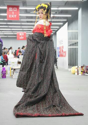 cos《恶女花魁》土屋安娜艺妓花魁中华吴服和服舞台影楼 按需定制 - 图2