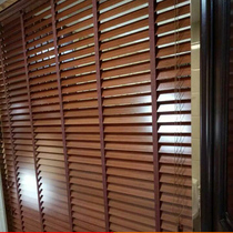 Solid Wood Wood Shutters Wood Lift Roller Shutters Chinese bedroom office Makeup Room Wooden wood curtain bamboo blinds