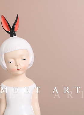 样板间儿童房书桌软装饰品