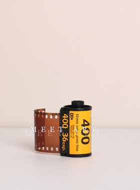 简约现代风相机胶卷主题装饰摆件