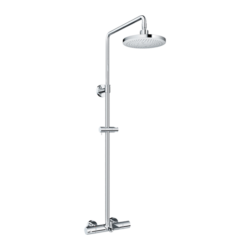 TOTO恒温淋浴花洒TBW01401C/TBW01402C一体圆形顶喷花洒龙头套装 - 图3