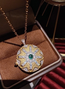 古法花丝螺钿貔貅黄水晶双圈手链 新中式 箴言錾雕虎眼石手串套装