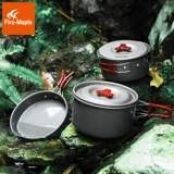 Fire Maple Outdoor Pirtk 204 Пикник 2-3 человека горшечная плита Продукция чайная пищевая набор альпийских кемпинга мебель