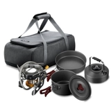 Fire Maple Outdoor Pirtk 204 Пикник 2-3 человека горшечная плита Продукция чайная пищевая набор альпийских кемпинга мебель