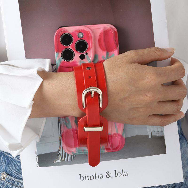 春夏风格适用苹果14/15/16PROMAX手机壳小众艺术设计款12/13全包硅胶手腕带,淘宝优惠券,粉丝福利购,淘宝优惠卷