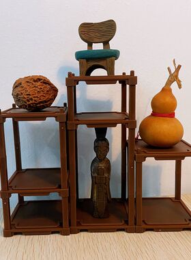 塑料玩具架子家居摆设