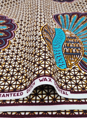 非洲蜡染布AfricanWaxFabric