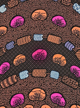 非洲蜡染布AfricanWaxFabric