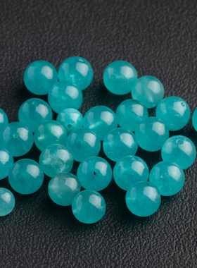 7A天然冰种天河石散珠diy水晶