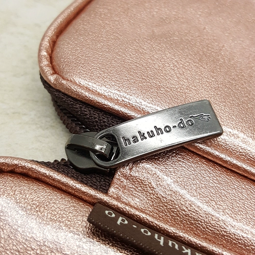 Япония Hakuhodo сумка для кисточек на молнии/косметичка Po810Bk Po810Pb Po810Sh Po810BkM