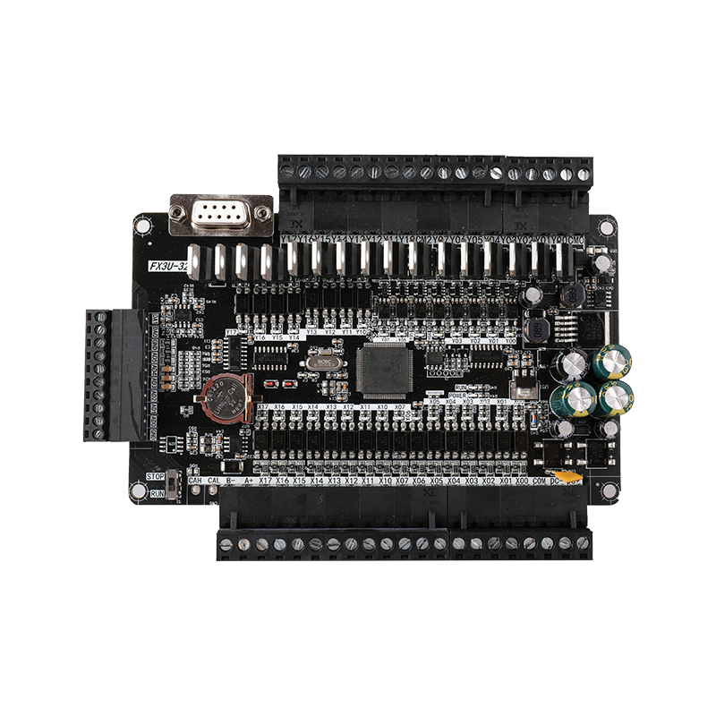 PLC工控板国产FX3U-32MRMT模拟量CAN扩展RS485口8路100K高速脉冲-图3