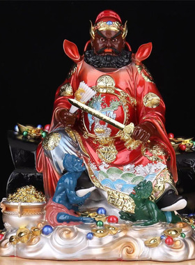 天师钟馗神像正南圣君镇宅赐福伏魔帝君魁星家用汉白玉供奉摆件
