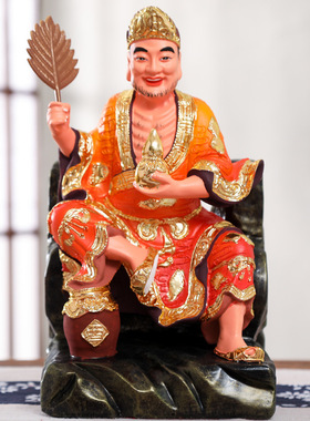 济公活佛神像济颠道济和尚降龙罗汉菩萨佛像寺庙家用供奉保家摆件