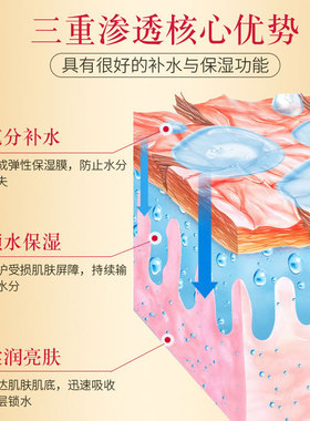 金丝玉帛保加利亚玫瑰水补水保湿爽肤水化妆水湿敷用学生日常