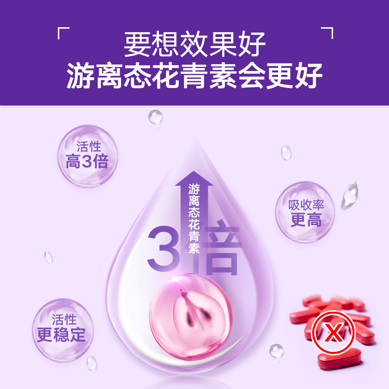 红桃k官方旗舰店满600减360】红桃K葡萄籽粉软胶囊原花青素抗氧化葡萄籽胶囊3瓶3