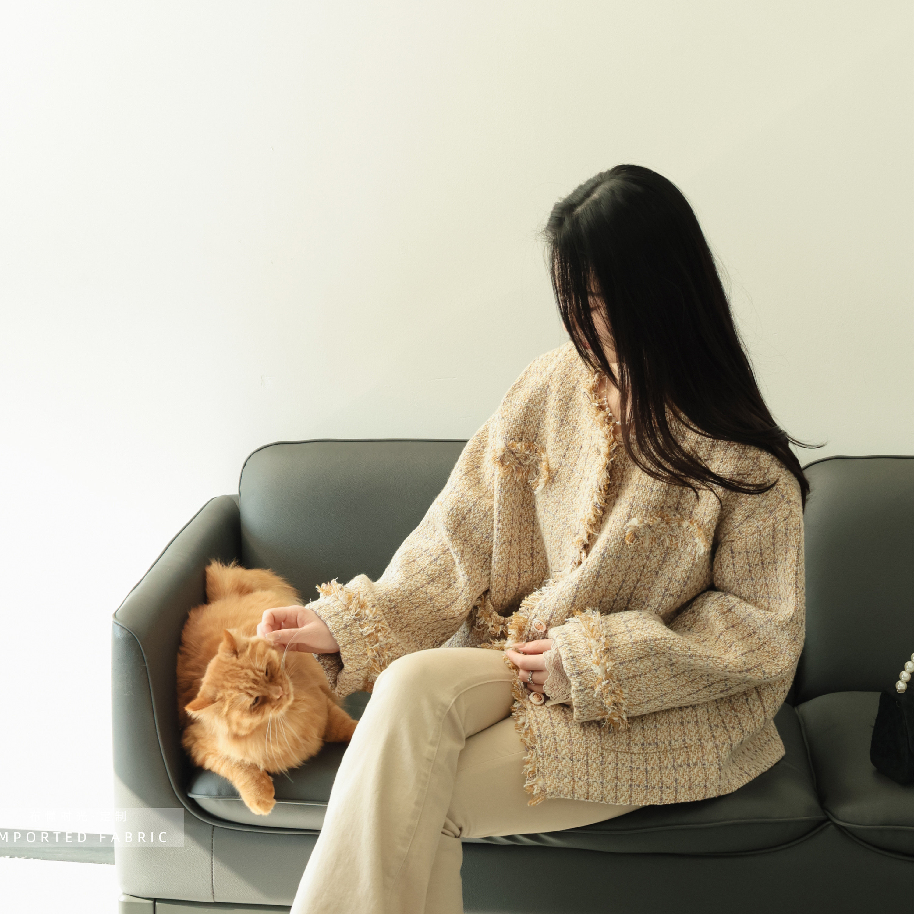 落肩短款小香风外套纸样1:1布懂时光自主打版缝纫自主研发BD-506,淘宝优惠券,粉丝福利购,淘宝优惠卷