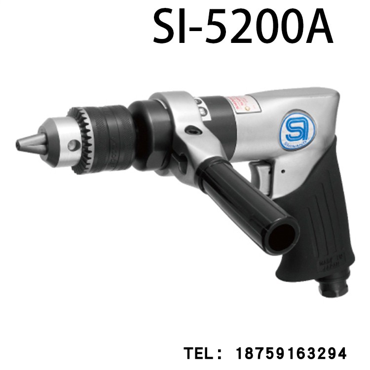 日本SHINANO信浓SI-5100A气动钻3/8 SI-5200A 1/2 SI-5300A 3/8 - 图0