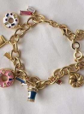 咖啡杯冰淇淋筒个性手链