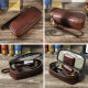 Wushuai Real Cowhide Pipe Pack Pure Handmade
