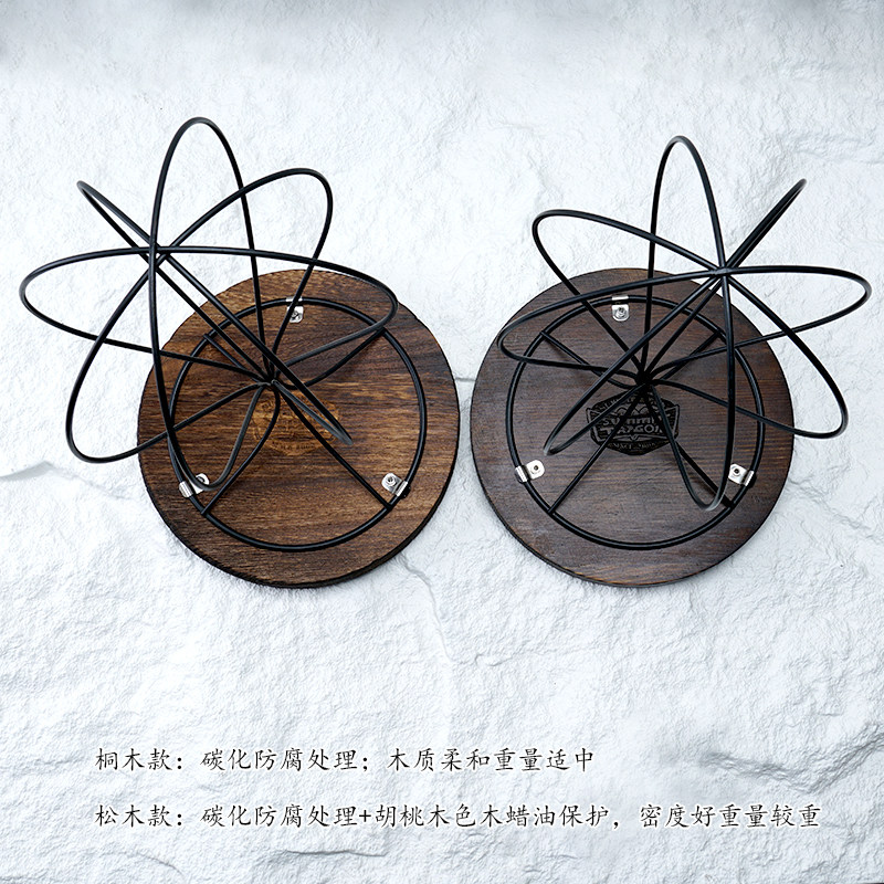 实木底座帽架橱窗头模帽托挂放帽子展示架金属托架假发收纳支架,淘宝优惠券,粉丝福利购,淘宝优惠卷