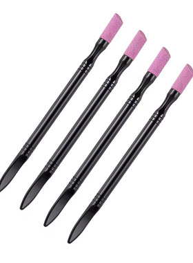 日韩美甲护理工具 美甲石英磨棒 甘皮美甲棒 去死皮指缘工具