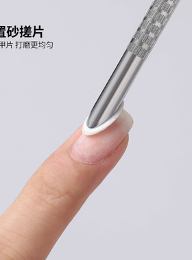 50粒刻磨甲面前置砂搓片美甲店专用专业去死皮修指甲便捷工具