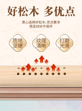 实木艾灸颈椎枕头家用护颈腰椎专用助睡眠多功能随身灸盒木制器具