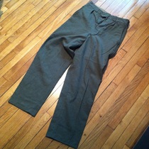 US military Belgium Dutch original Fur Stock Often Served Pants West Suit Pants Ancient Retro